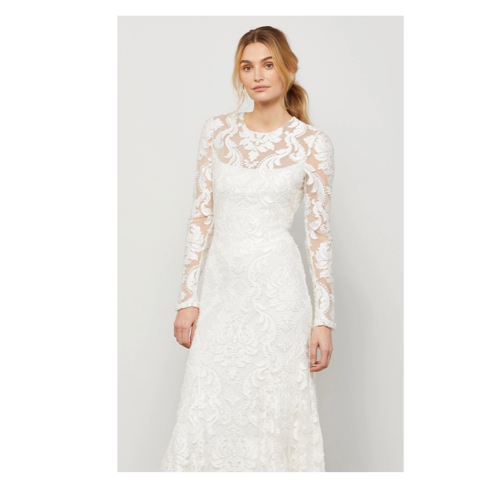 Beautiful Bcbg Wedding Gown Worn Once For Pics